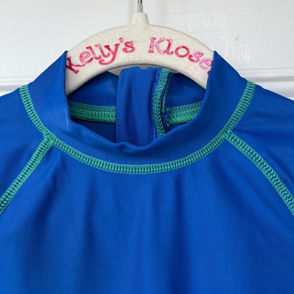 •Carter’s• NWT Short Sleeve Dinosaur RashGuard Romper - Size 18 Months - Picture 3 of 11